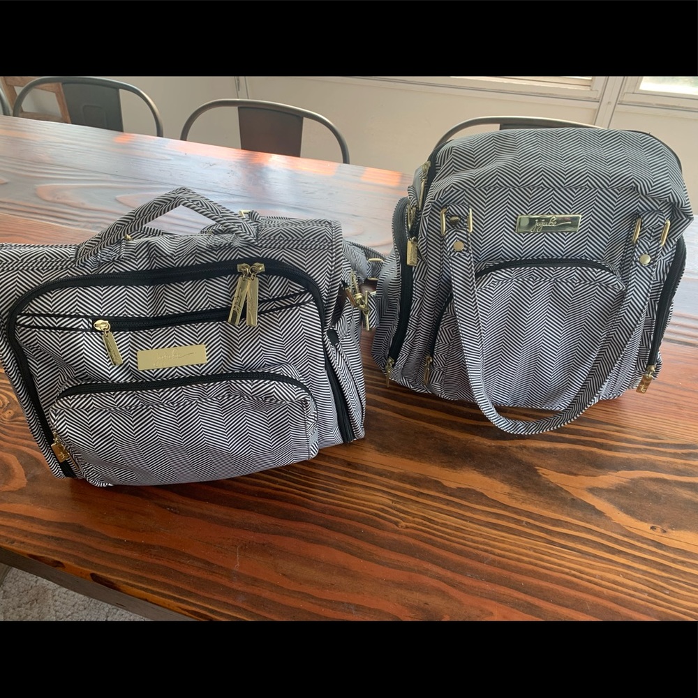 JuJuBe BFF diaper bag AND pump bag